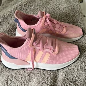 Adidas pink sneakers